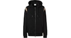 Burberry Vintage Check Panel Hoodie Black/Beige
