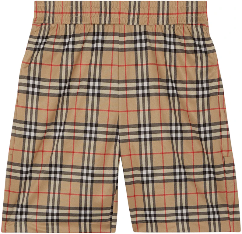 Burberry Vintage Check Shorts Archive Beige - SS23 - GB