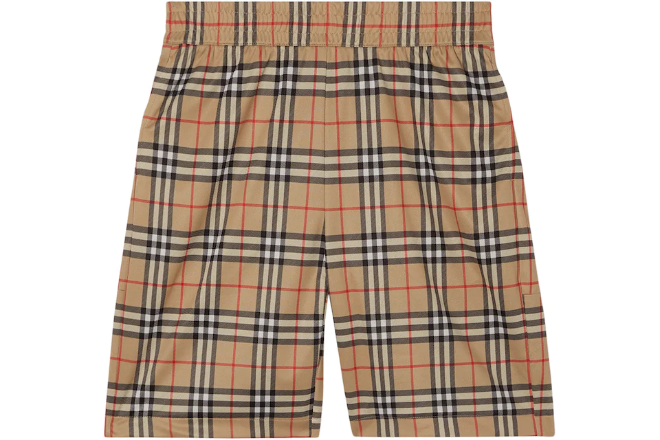 Burberry Vintage Check Shorts Archive Beige