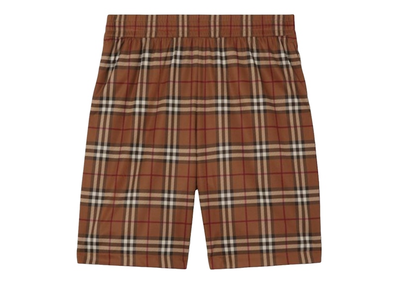 Burberry plaid best sale shorts for men