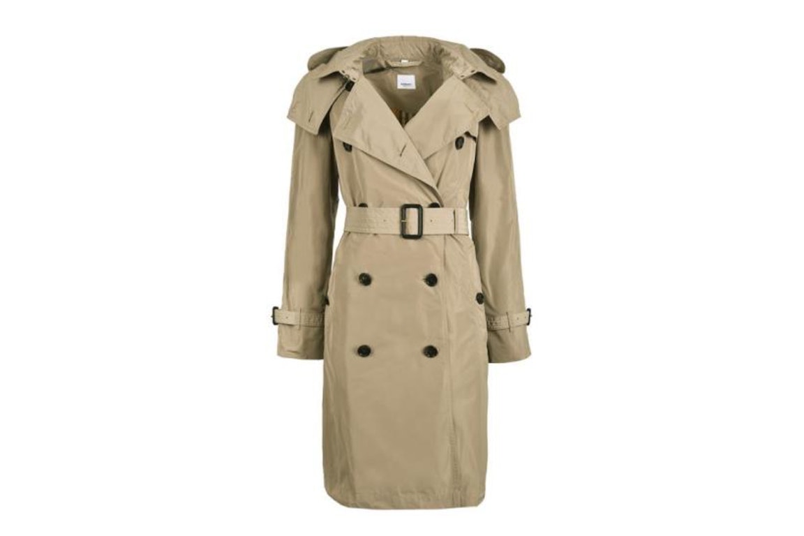 Pre-owned Burberry Women's Amberford Trench Coat Beige