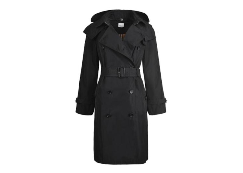 The amberford hooded store shell trench coat