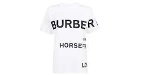 Burberry Womens Carrick T-Shirt White