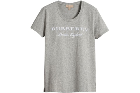 London England Burberry Playeras Mujer Camiseta Burberry De Mujer