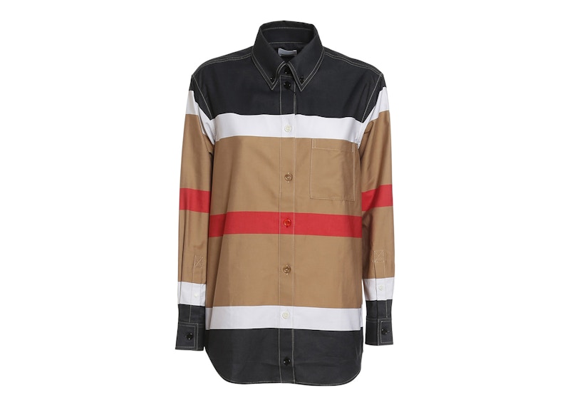 Burberry shirt best sale button up