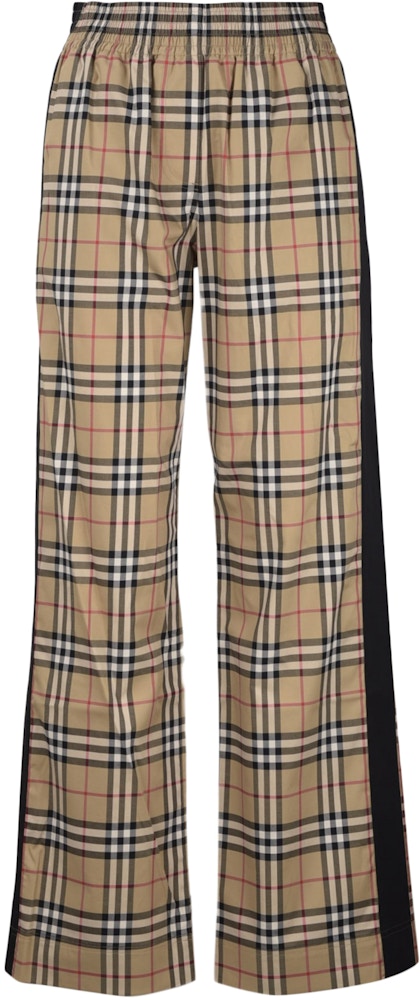 Burberry Womens Louane Trousers Vintage Check - SS22