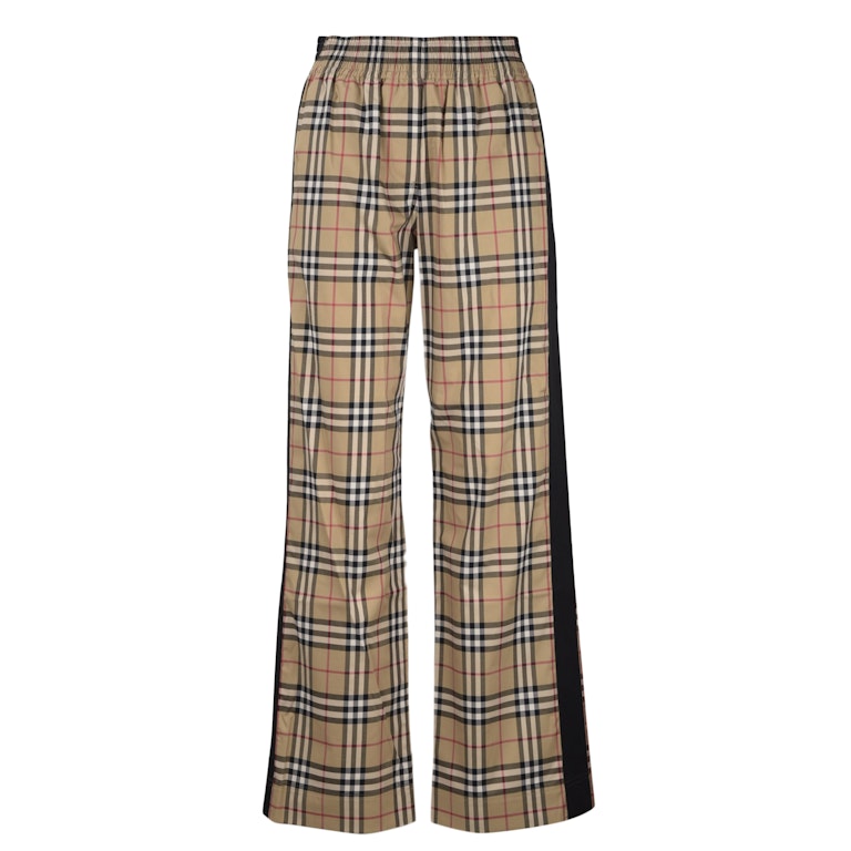 Pre-owned Burberry Womens Louane Trousers Vintage Check