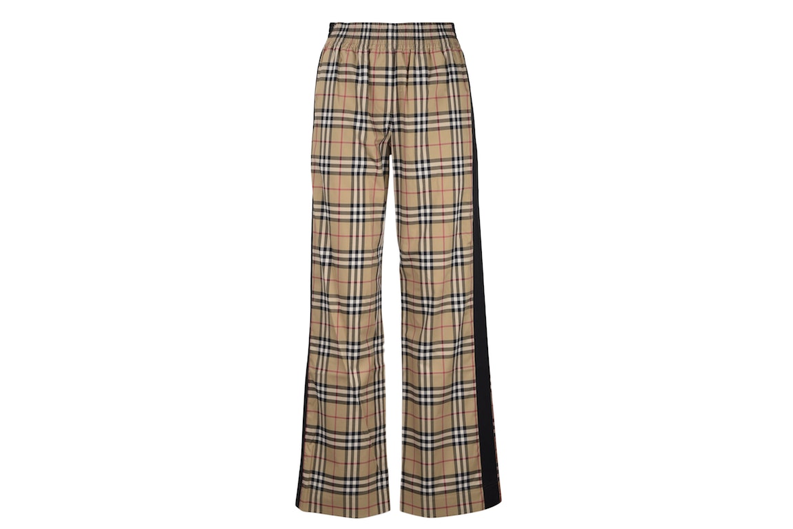 Pre-owned Burberry Womens Louane Trousers Vintage Check