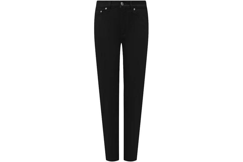 Burberry Women's Mid-Rise Skinny Jeans Black - US