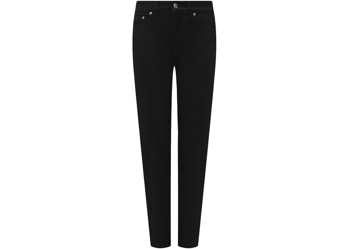 Burberry Women's Mid-Rise Skinny Jeans Black US