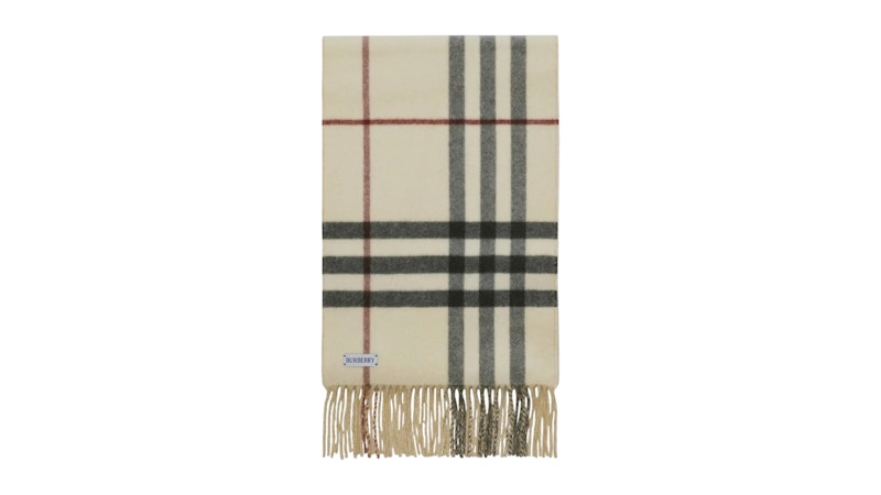 Burberry Women's Mu Ekd To Gc Scarf in Stone