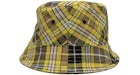 Burberry Womens Vintage Check Reversible Bucket Hat Yellow