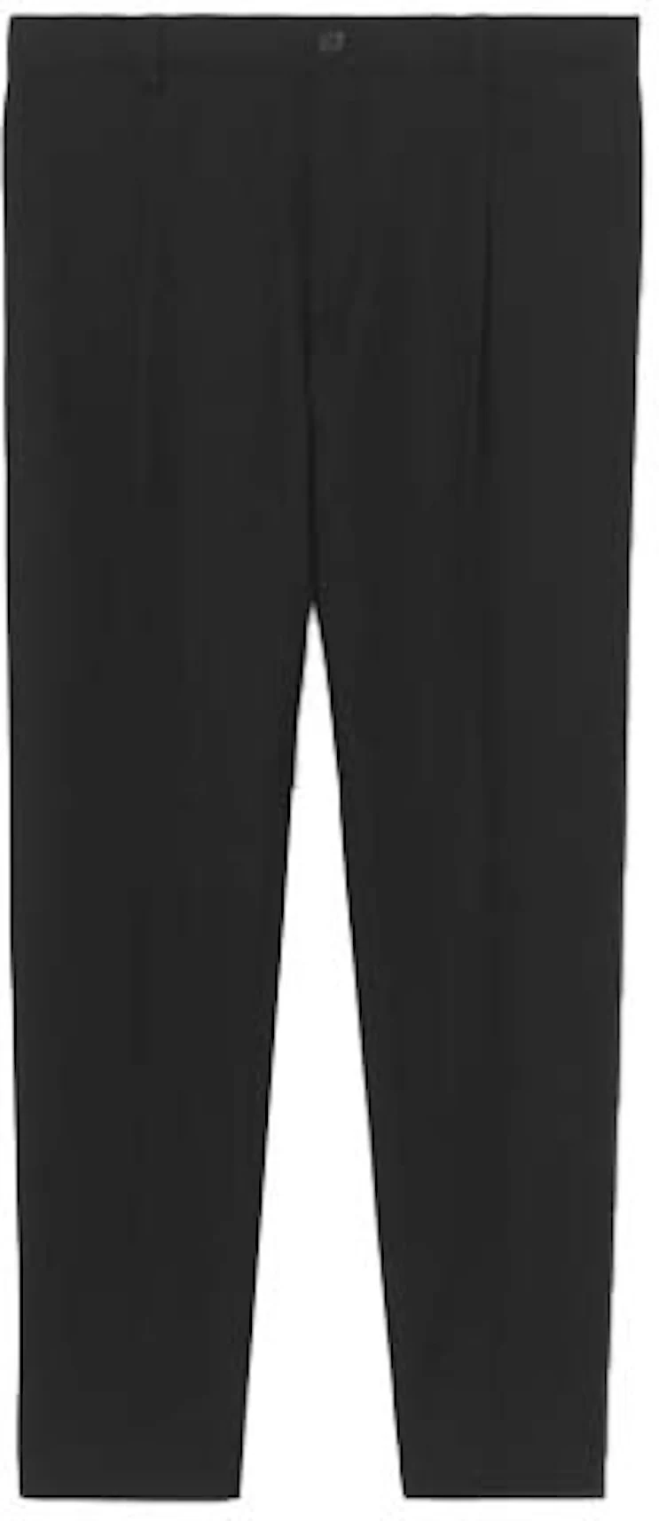 Burberry Black Wool Regular Fit Pants S Burberry