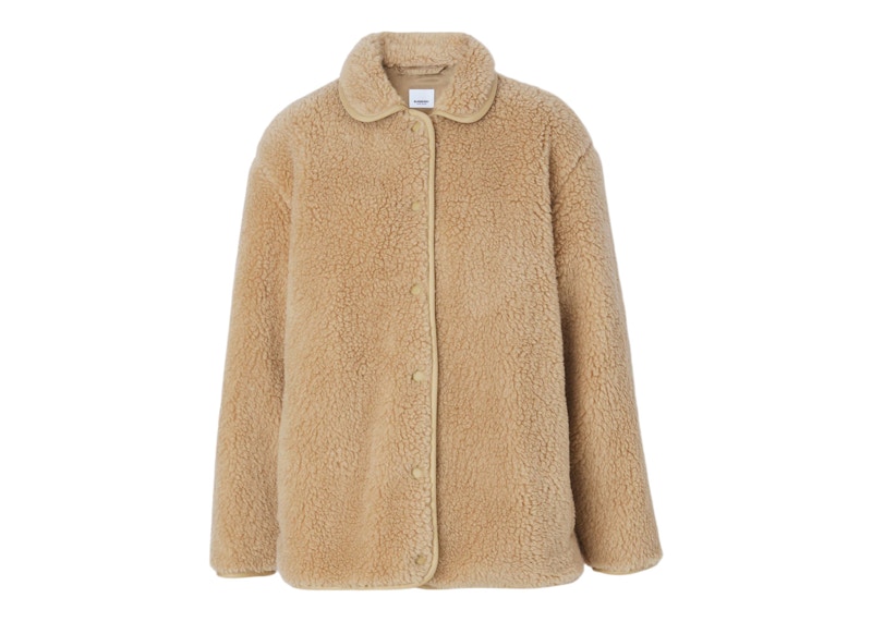 Burberry hot sale teddy coat