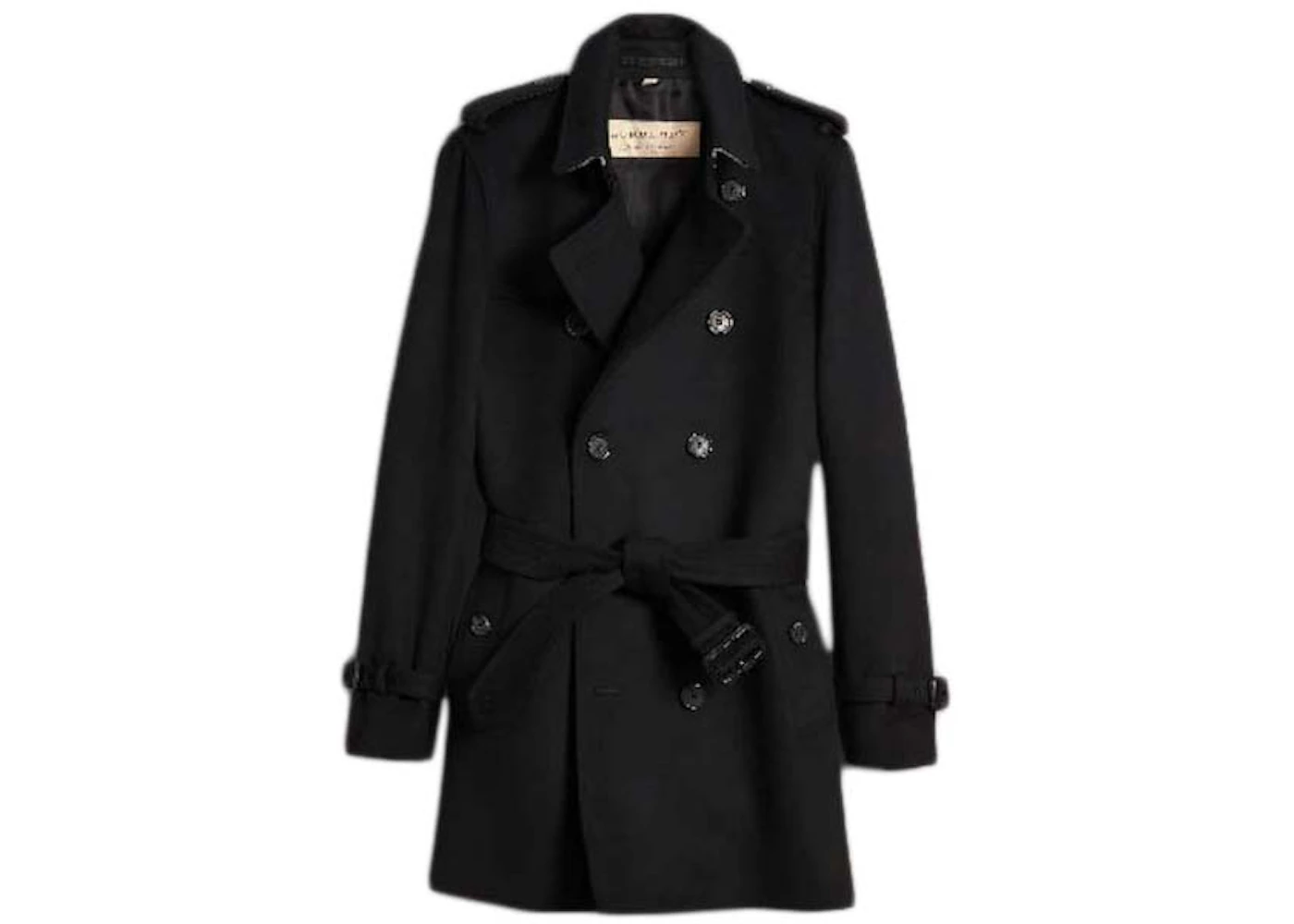 Burberry Coat Men's Cashmere Wool Overcoats Cashmere Coat