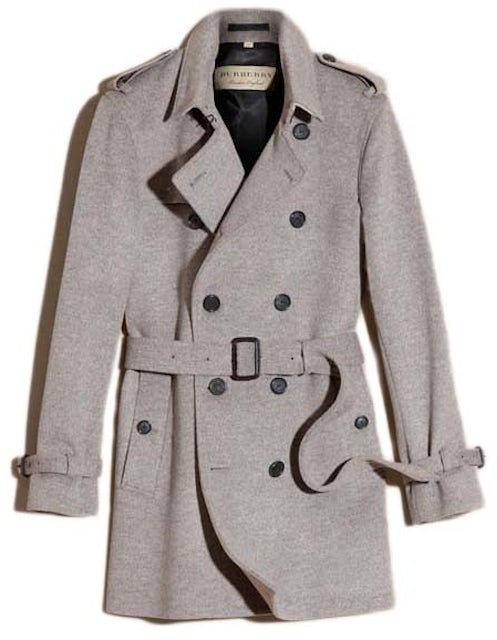 Burberry Double-Breasted Pea Coat