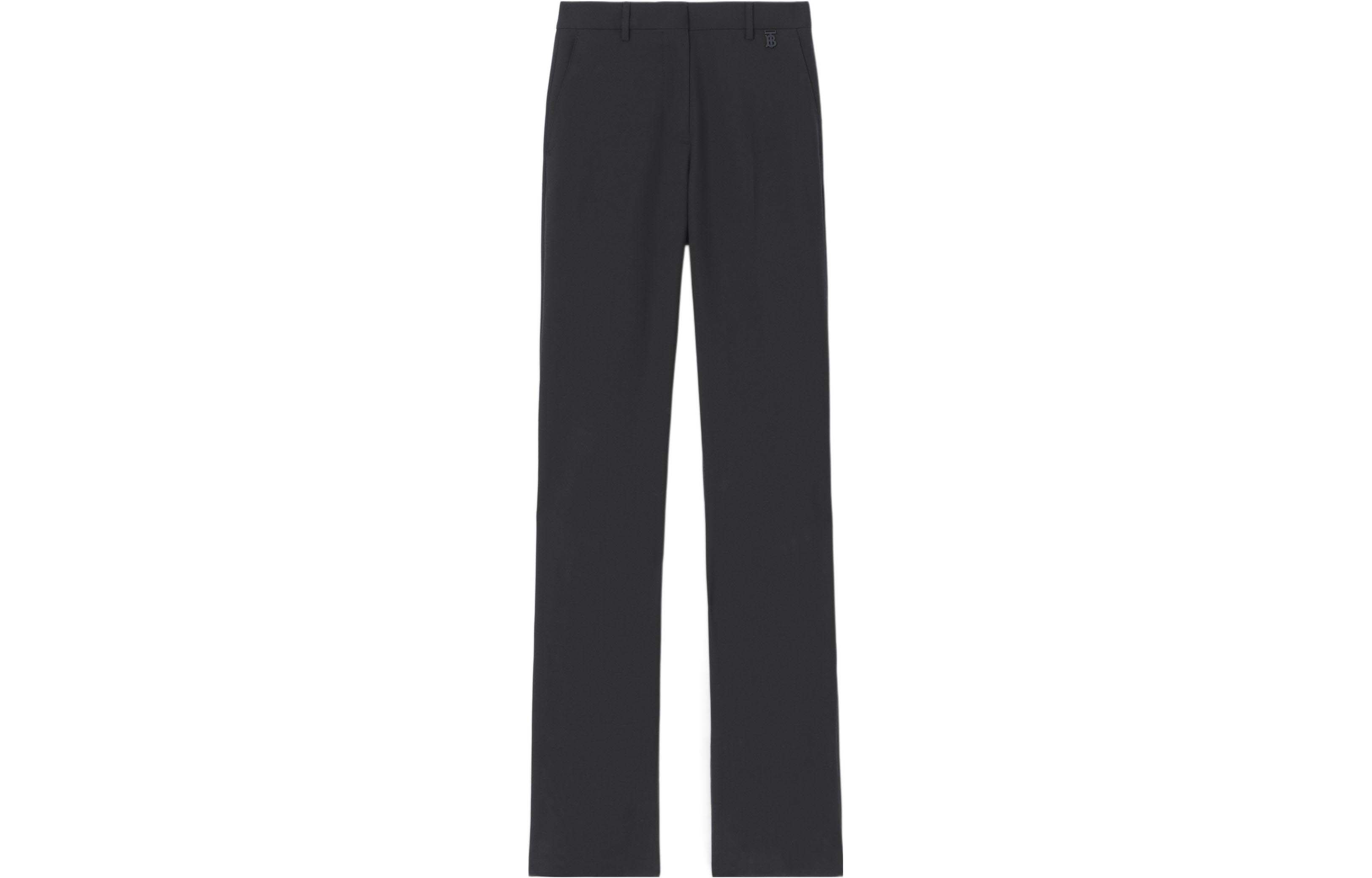 Burberry wool tailored trousers - Blue