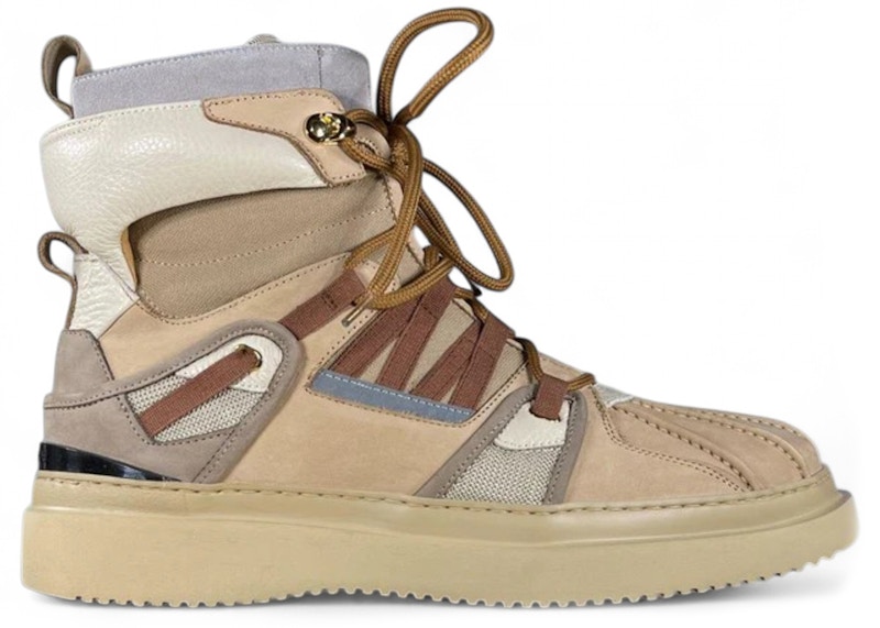 Buscemi Duck Boot Beige Brown