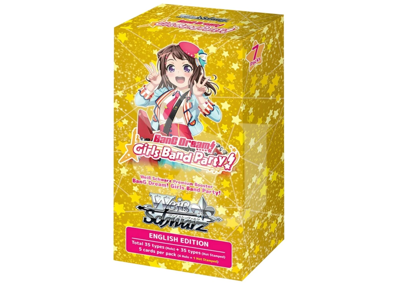 Bushiroad Weiss Schwarz Premium Booster BanG Dream! Girls Band Party! Box - US Bushiroad Weiss Schwarz Premium Booster BanG Dream! Girls Band Party! Box - US