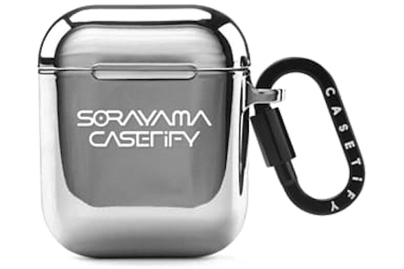 CASETiFY x Sorayama Logo Lockup Airpods Case Mirror