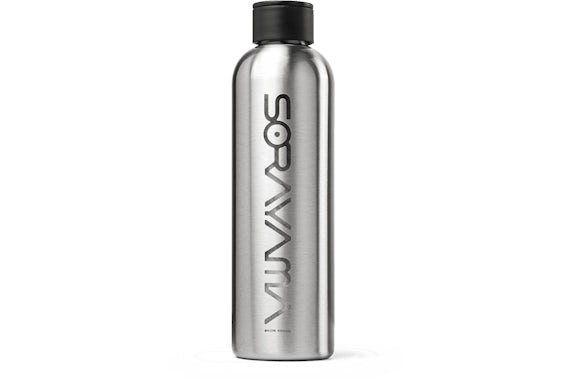 CASETiFY x Sorayama Logo Water Bottle Silver