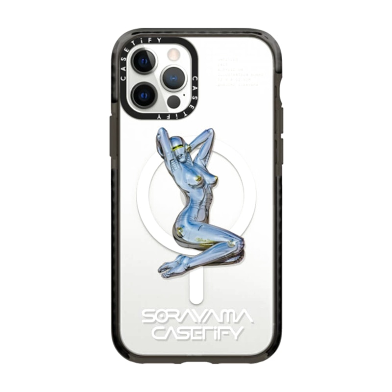 CASETiFY x Sorayama Sext Robot 1 Mega Safe iPhone Case Mirror