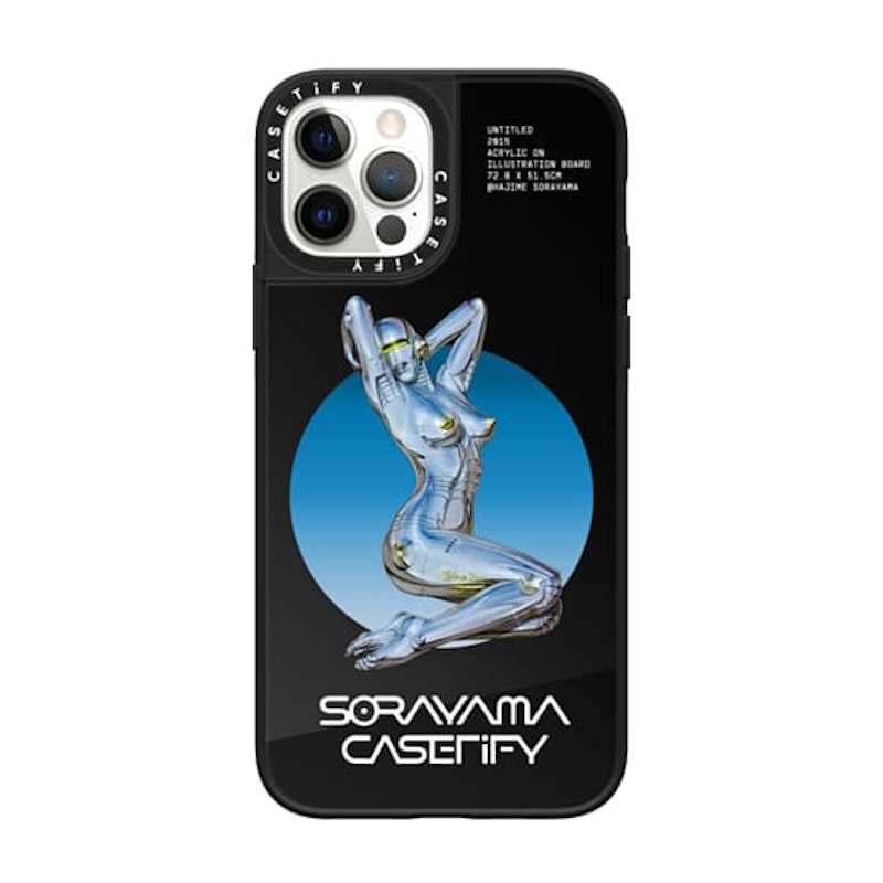 CASETiFY x Sorayama Sext Robot 1 iPhone Case Black - SS21 - JP