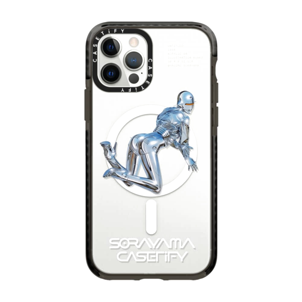CASETiFY x Sorayama Sext Robot 2 Mega Safe iPhone Case Mirror 