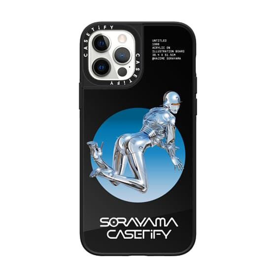 CASETiFY x Sorayama Sext Robot 2 iPhone Case Black - SS21 - JP