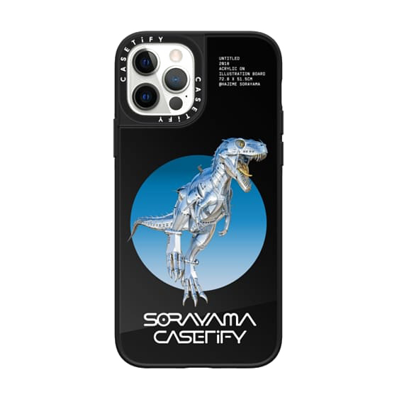 CASETiFY x Sorayama T-Rex iPhone Case Black
