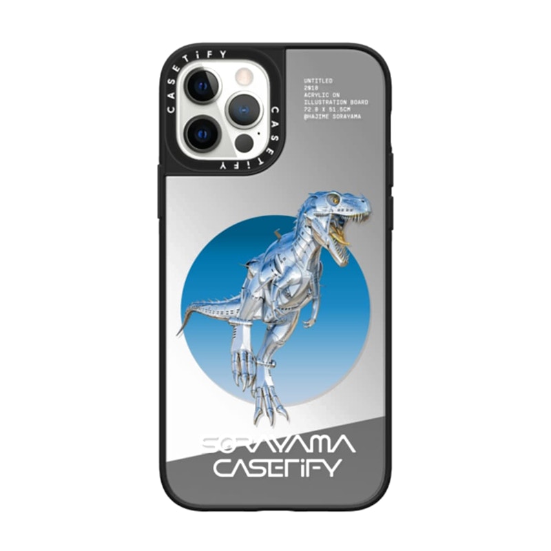 希少 美品 SORAYAMA x CASETiFY 空山基 iPhone12 iPhoneケース - 携帯 