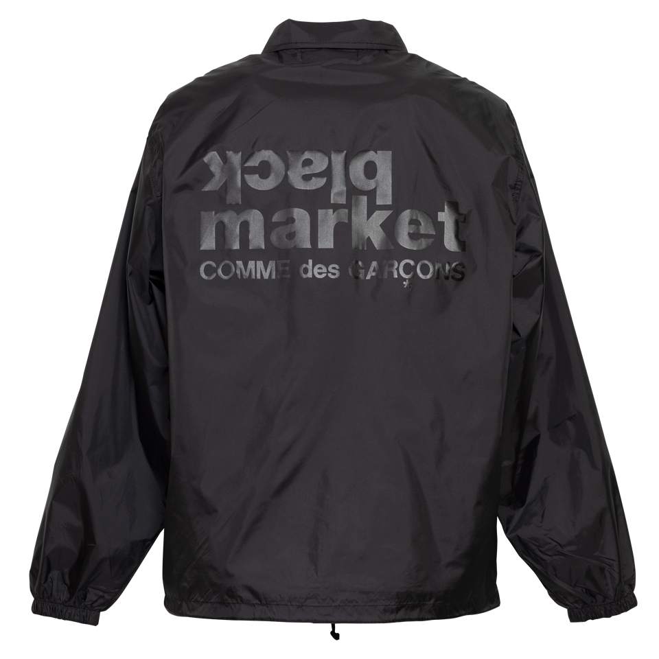 CDG Black Market Logo Coach Jacket Black メンズ - FW21 - JP