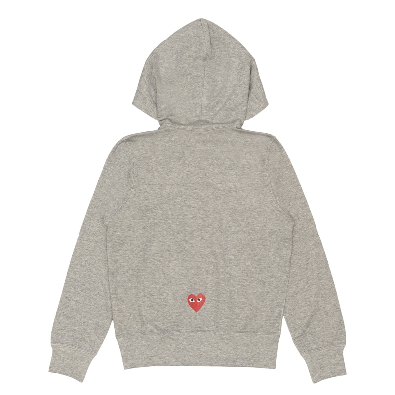 Cdg play hot sale zip up