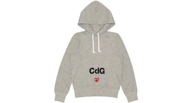 CDG Play Hoodie Topgray