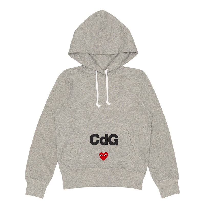 White 2024 cdg hoodie