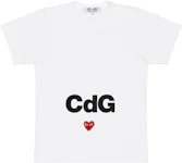 CDG Play Ladies' T-shirt White
