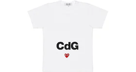 CDG Play Ladies' T-shirt White