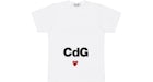 Camiseta CDG Play Blanco