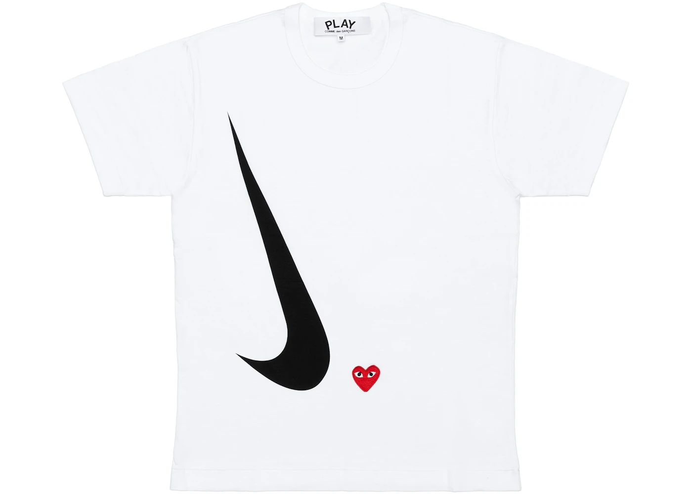 Aside combination card CDG x Nike T-shirt White - SS21 - US