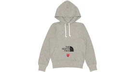 CDG x The North Face Ladies' Hoodie Topgray