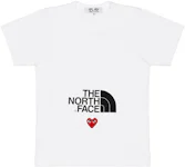 CDG x The North Face Ladies' T-shirt White