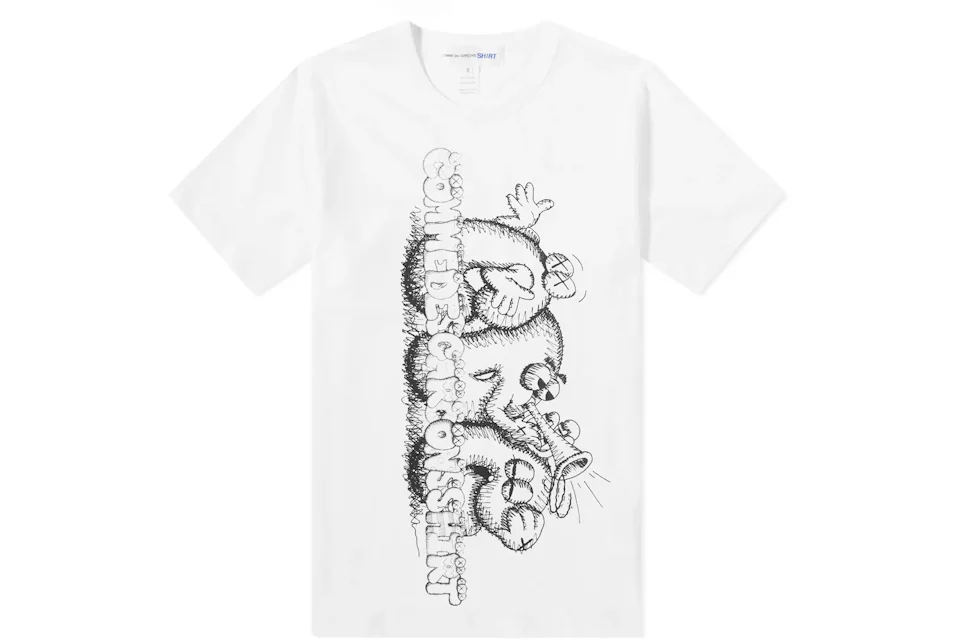 CDG Shirt x KAWS T-shirt White/Black