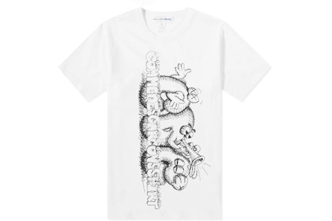 CDG Shirt x KAWS T-shirt White/Black Men's SS21 US