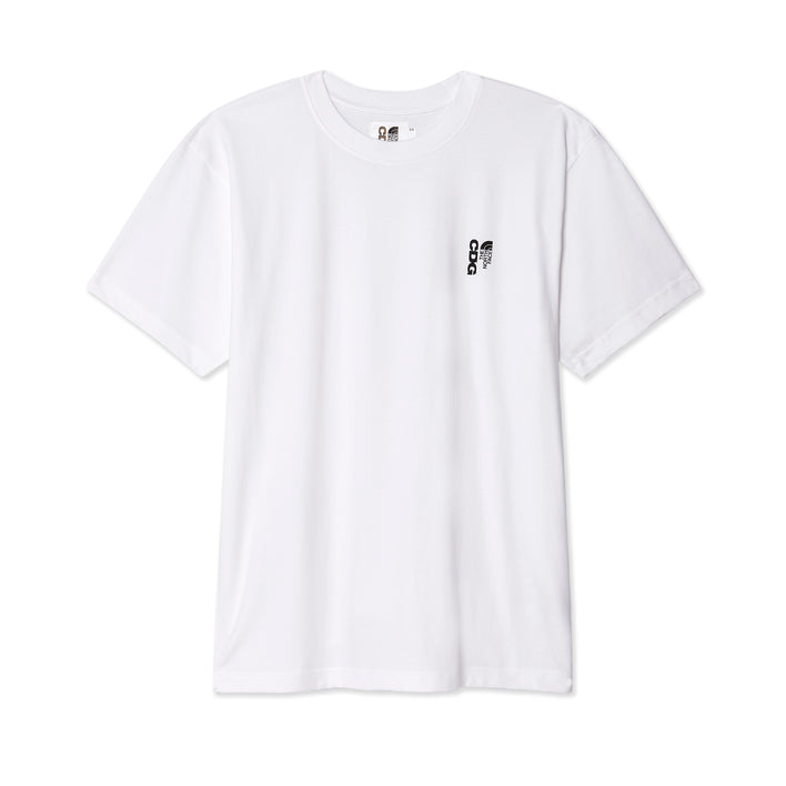 CDG The North Face Icon T-Shirt White