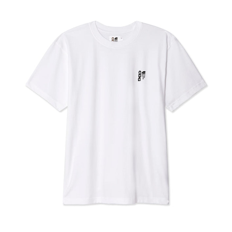 Pre-owned Cdg The North Face Icon T-shirt White
