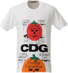 CDG x Online Ceramics T-Shirt 2 White