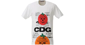 CDG x Online Ceramics T-Shirt 2 White