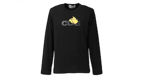 CDG x Pokemon A L/S T-Shirt Black