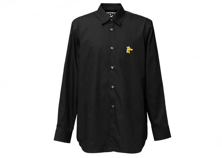 CDG x Pokemon Emblem Shirt Black - FW22 - US