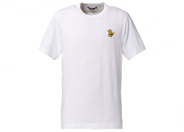 CDG x Pokemon Emblem T-Shirt White - FW22 - US